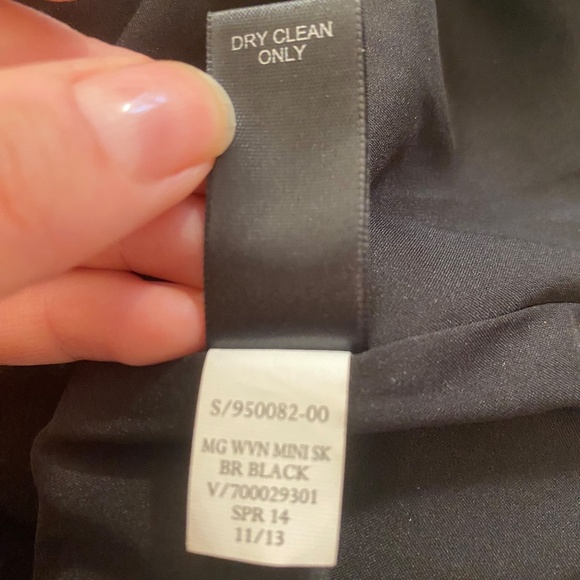 Woven Mini Skirt with Metallic Details | BR - Picture 5 of 6